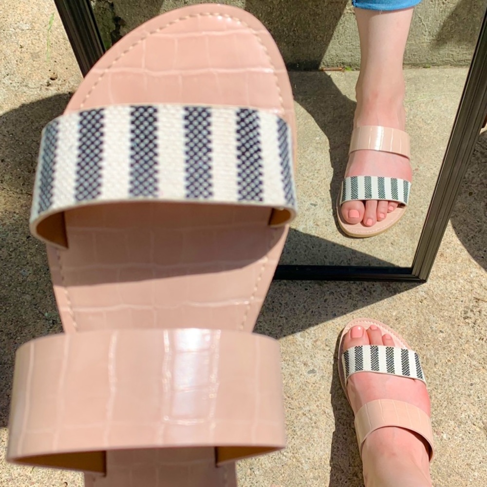Two strap sandals